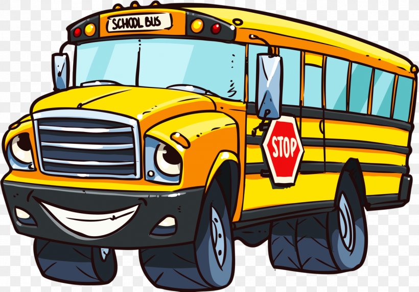 School Bus Yellow Cartoon, PNG, 1278x890px, Watercolor, Cartoon, Flower, Frame, Heart Download Free
