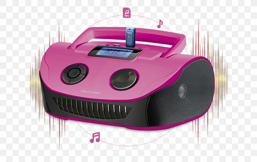 Audio Power Radio Boombox Multilaser Sound, PNG, 649x519px, Audio Power, Audio, Automotive Design, Boombox, Brand Download Free