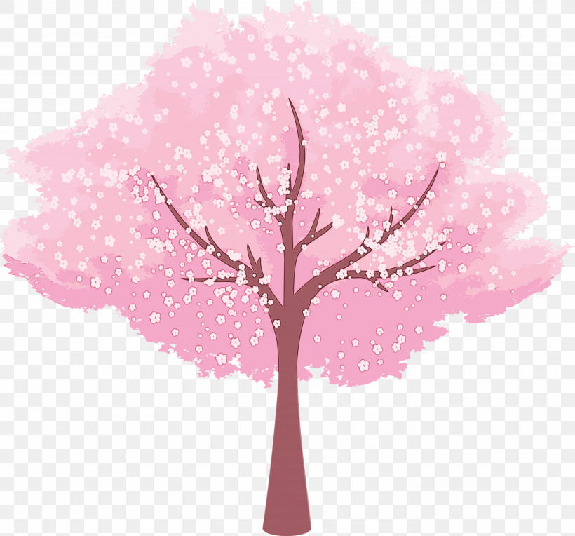 Cherry Blossom, PNG, 3000x2796px, Flowers, Blossom, Branch, Cherry Blossom, Floral Download Free