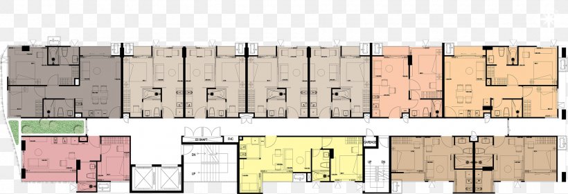 Floor Plan Sukhumvit Road Royal Teak Soi Sukhumvit 39 Room, PNG, 1900x653px, Floor Plan, Area, Bedroom, Condominium, Elevation Download Free