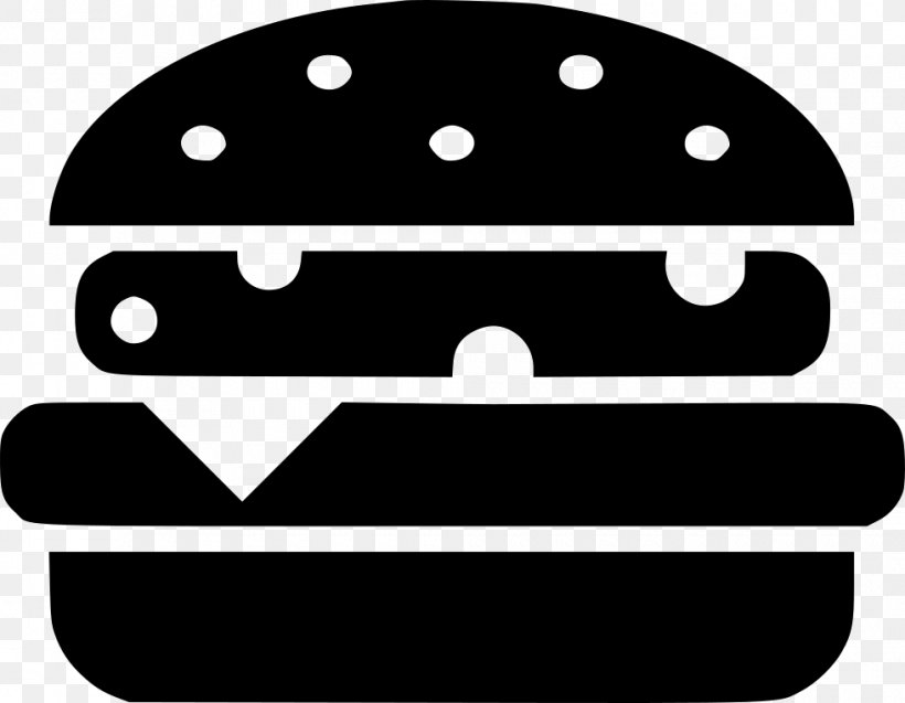 Hamburger Button Cheeseburger Fast Food Veggie Burger, PNG, 980x762px, Hamburger, Area, Beer, Black, Black And White Download Free