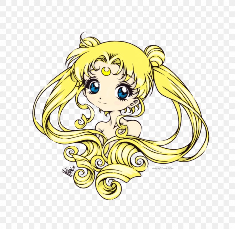 Chibiusa Sailor Moon Sailor Mercury Drawing, PNG, 904x884px, Watercolor, Cartoon, Flower, Frame, Heart Download Free