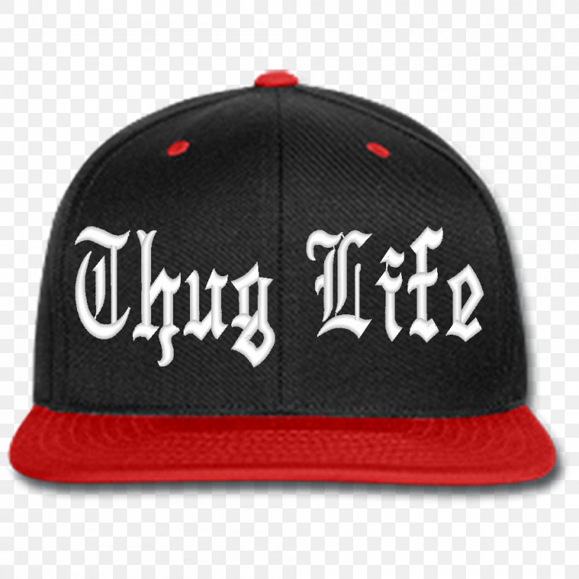 Thug Life Hat Baseball Cap Clip Art, PNG, 1000x1000px, Thug Life, Baseball Cap, Beanie, Black, Brand Download Free