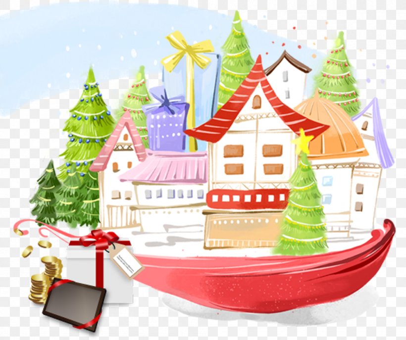 Christmas Ornament Santa Claus Christmas Tree Gift, PNG, 999x838px, Christmas, Christmas Card, Christmas Decoration, Christmas Ornament, Christmas Tree Download Free