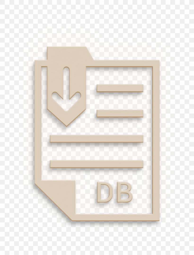 Database File (db) Icon Db Icon, PNG, 1112x1462px, Db Icon, Beige, Heart, Logo, Symbol Download Free