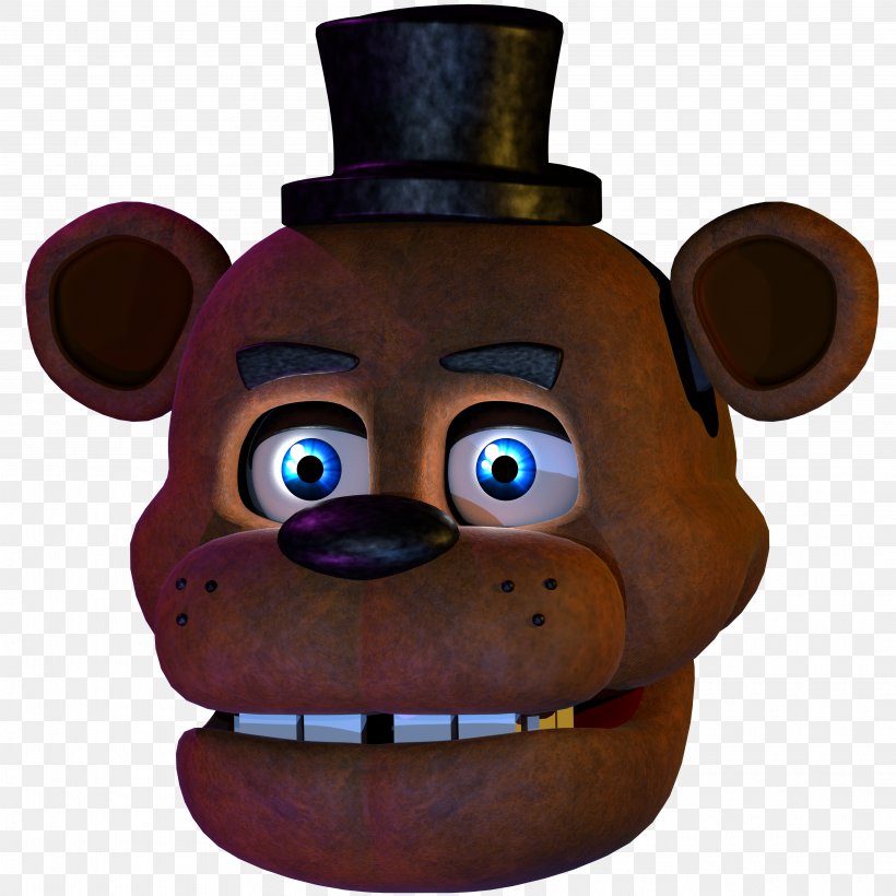 Five Nights At Freddy's 2 3D Computer Graphics 3D Modeling Blender, PNG, 3840x3840px, 3d Computer Graphics, 3d Modeling, Blender, Reddit, Rendering Download Free