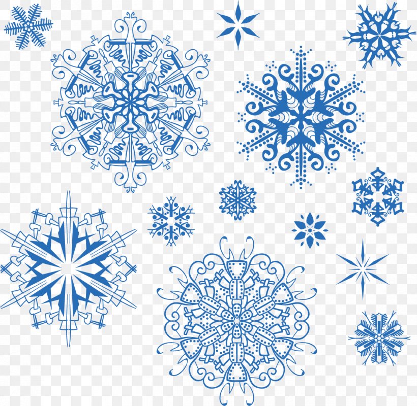 Snowflake Blue Pattern, PNG, 1212x1183px, Snowflake, Black And White, Blue, Point, Snow Download Free
