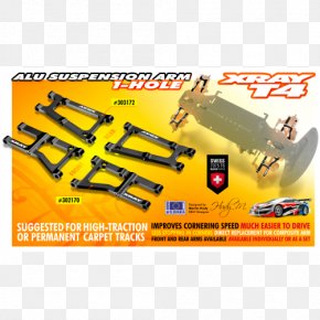 Front Suspension - Aluminium Arm X-ray XRAY Model Racing Cars PNG