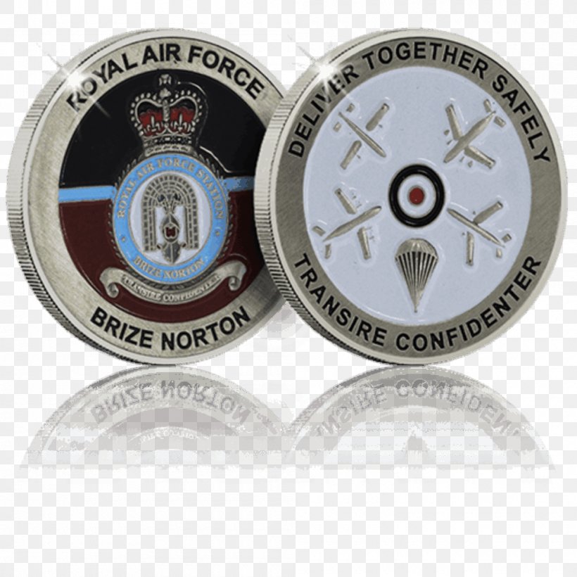 Commemorative Coin Silver Royal Air Force World Challenge Coins, PNG, 1000x1000px, Coin, Badge, Brand, Challenge Coin, Commemorative Coin Download Free