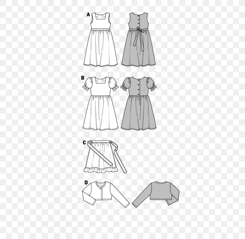 Dress Burda Style Jacket Skirt Shrug, PNG, 800x800px, Watercolor, Cartoon, Flower, Frame, Heart Download Free