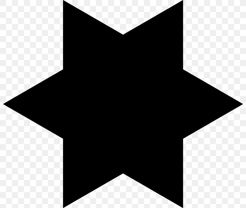 Hexagram Five-pointed Star Clip Art, PNG, 800x693px, Hexagram, Black, Black And White, Fivepointed Star, Monochrome Download Free