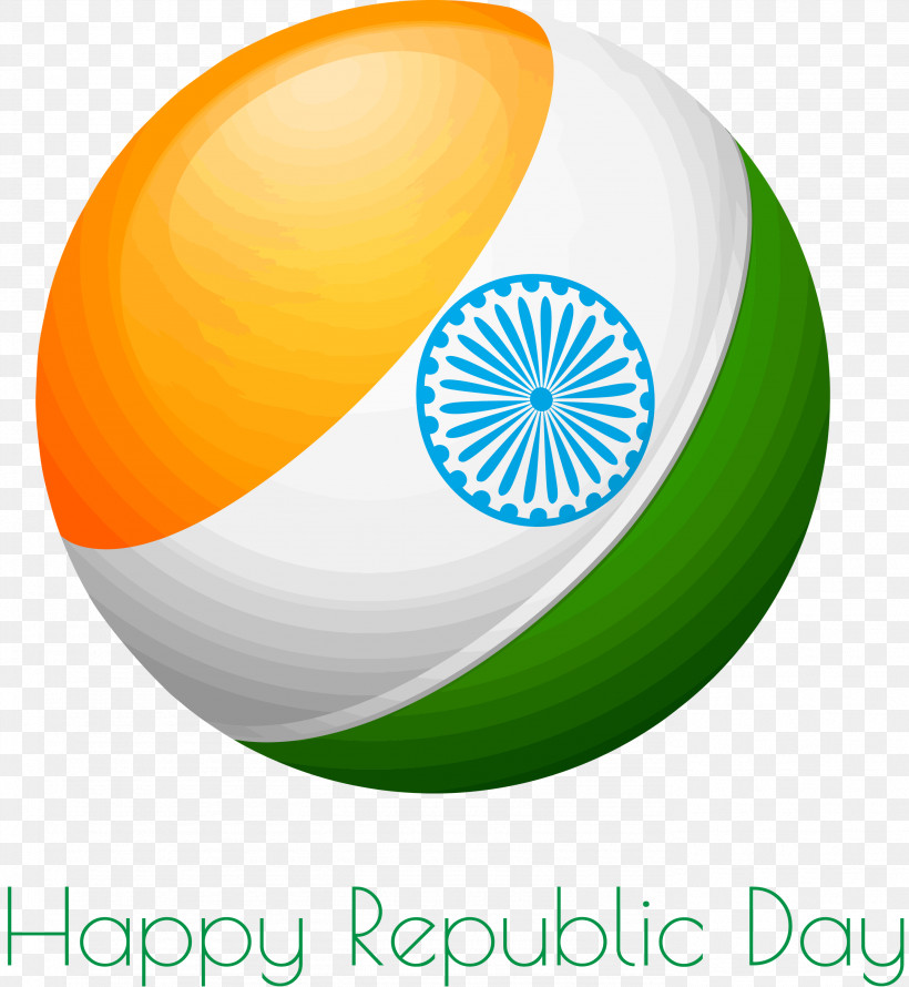 Happy India Republic Day, PNG, 2763x3000px, Happy India Republic Day, Ball, Flag, Logo Download Free