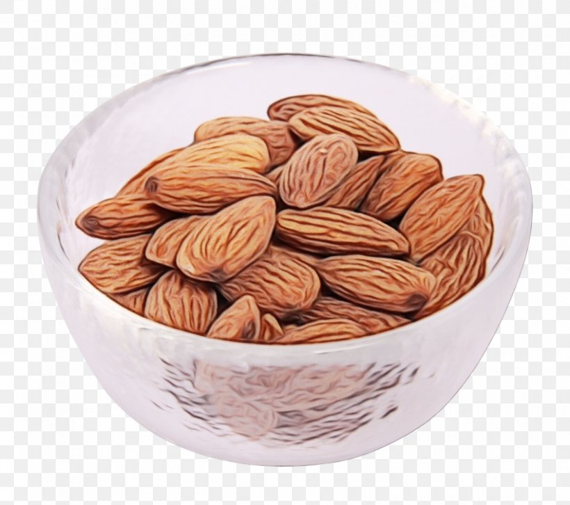 Almond Nut Food Nuts & Seeds Ingredient, PNG, 850x753px, Watercolor, Almond, Apricot Kernel, Cuisine, Food Download Free