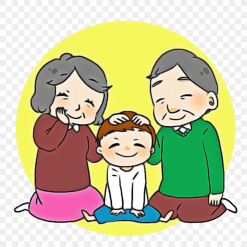Cartoon Grandchild Grandmother Drawing Laughter, PNG, 1200x1200px, Grandparents Cartoon, Blog, Cartoon, Conversation, Daughter Download Free