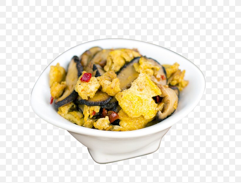 Scrambled Eggs Facing Heaven Pepper Shiitake Mushroom, PNG, 726x622px, Scrambled Eggs, Capsicum Annuum, Cuisine, Curry, Dish Download Free