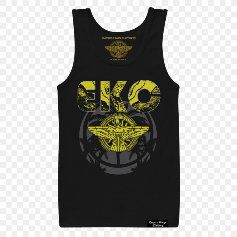 T-shirt Sleeveless Shirt Clothing Outerwear, PNG, 1100x1100px, Tshirt, Active Tank, Black, Brand, Clothing Download Free