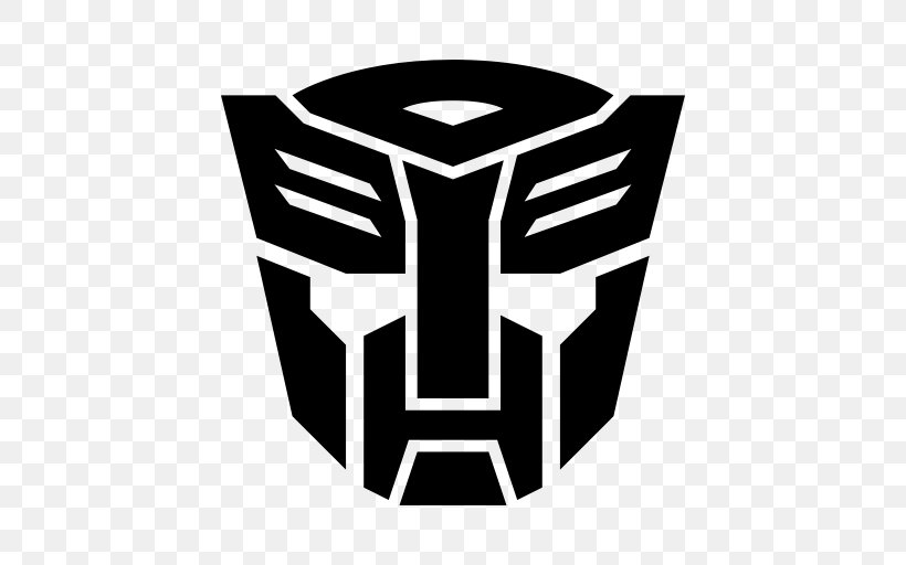 Transformers: The Game Bumblebee Autobot Logo, PNG, 512x512px, Transformers The Game, Autobot, Black And White, Brand, Bumblebee Download Free