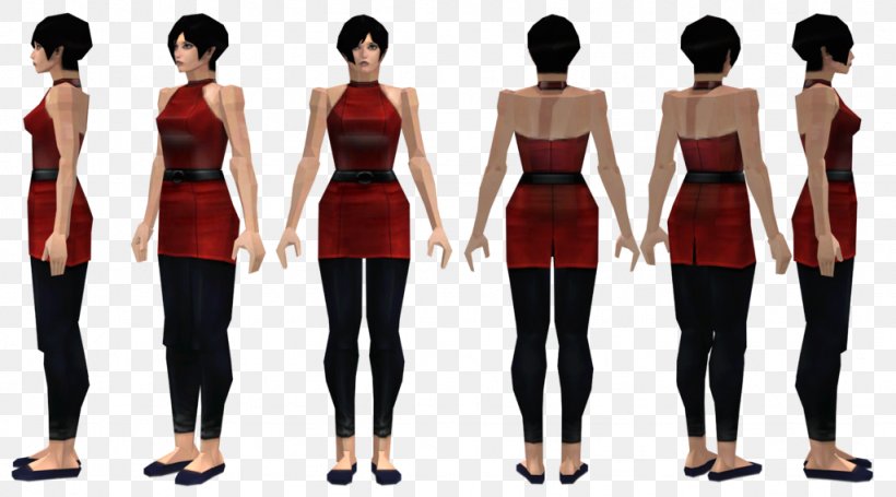 Ada Wong DeviantArt Resident Evil Dress, PNG, 1024x569px, Watercolor, Cartoon, Flower, Frame, Heart Download Free