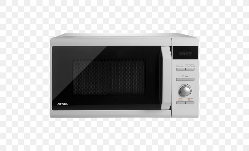 Microwave Ovens Watt Atma MD1720N BGH Timer, PNG, 500x500px, Microwave Ovens, Bgh, Blender, Digitaalisuus, Home Appliance Download Free