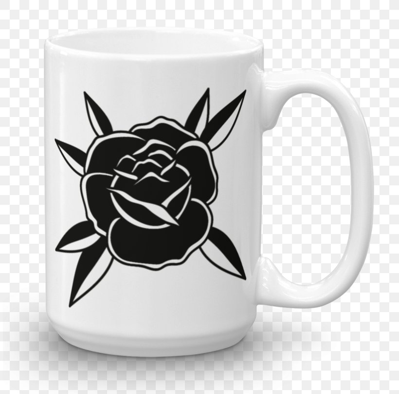 Old School (tattoo) Rose Flash White, PNG, 808x808px, Old School Tattoo, Animation, Black, Blackandgray, Clothing Download Free