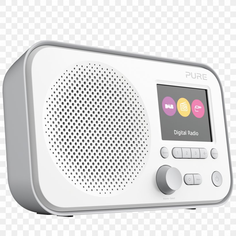 Digital Audio Broadcasting Pure Digital Radio FM Broadcasting, PNG, 2500x2500px, Digital Audio Broadcasting, Audio, Broadcasting, Color, Communication Device Download Free