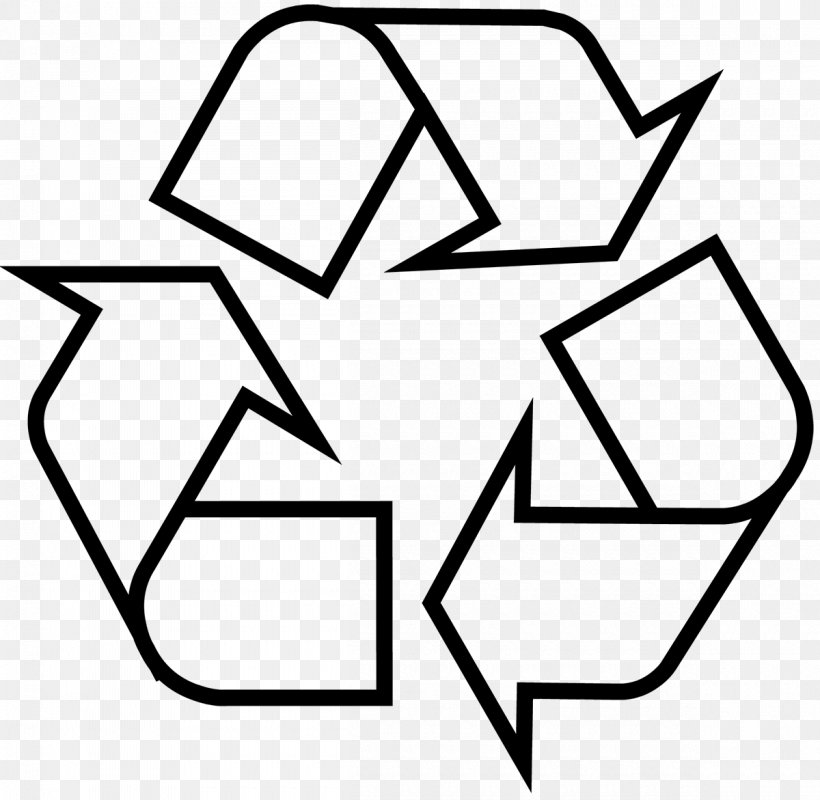 Recycling Symbol Recycling Bin Rubbish Bins & Waste Paper Baskets Sticker, PNG, 1200x1171px, Recycling Symbol, Adhesive, Area, Black, Black And White Download Free