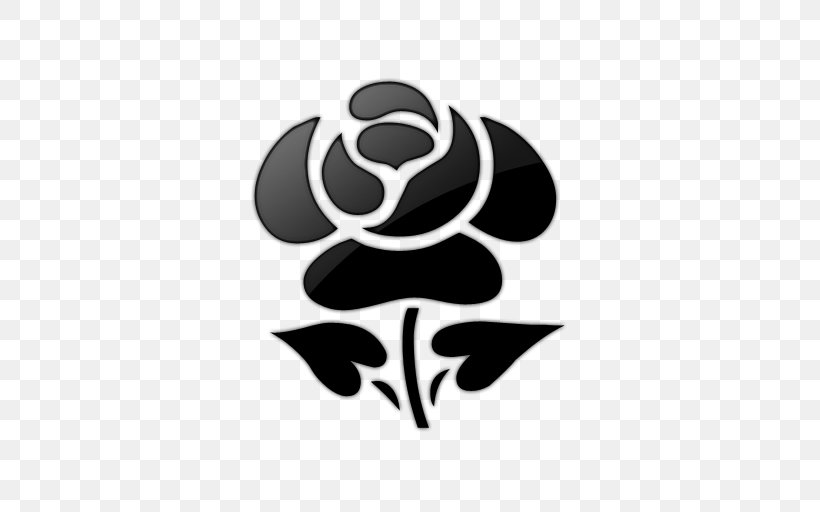 Black And White Black Rose Clip Art, PNG, 512x512px, Black And White, Black Rose, Brand, Facebook, Flower Download Free