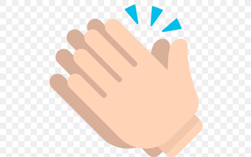 Clapping Emoji Applause Hand Live Television, PNG, 512x512px, Clapping, Applause, Emoji, Emojipedia, Finger Download Free