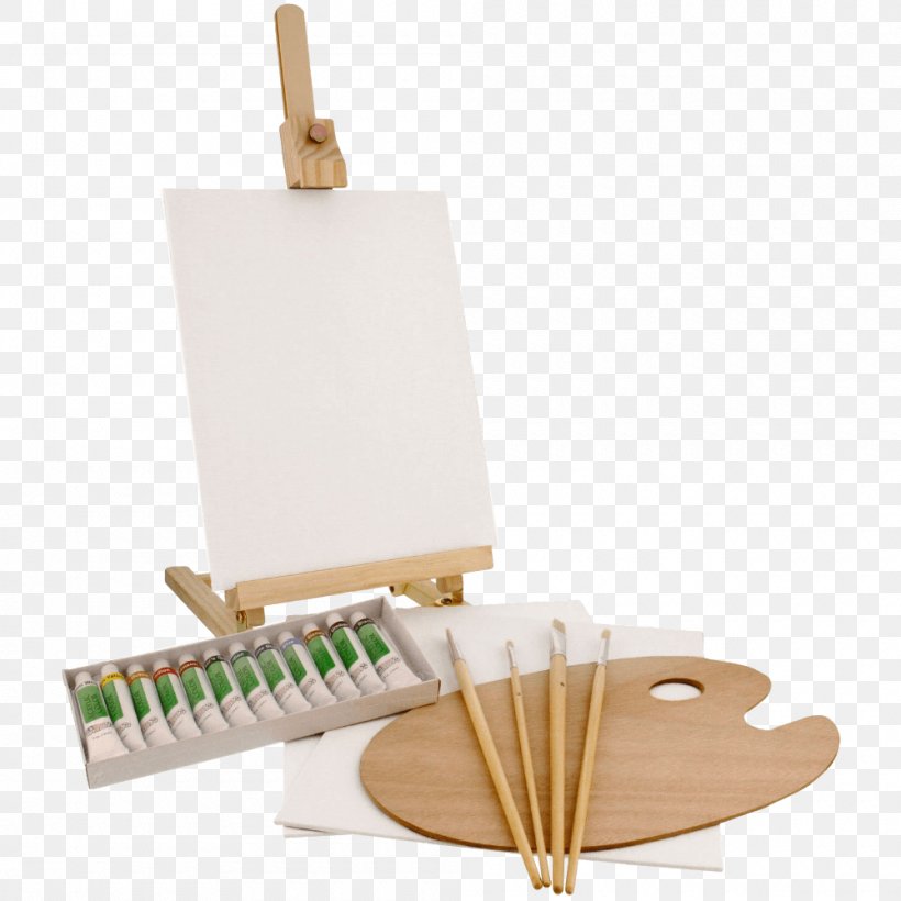 Easel Acrylic Paint Painting Oil Paint, PNG, 1000x1000px, Easel, Acrylic Paint, Art, Artist, Brush Download Free