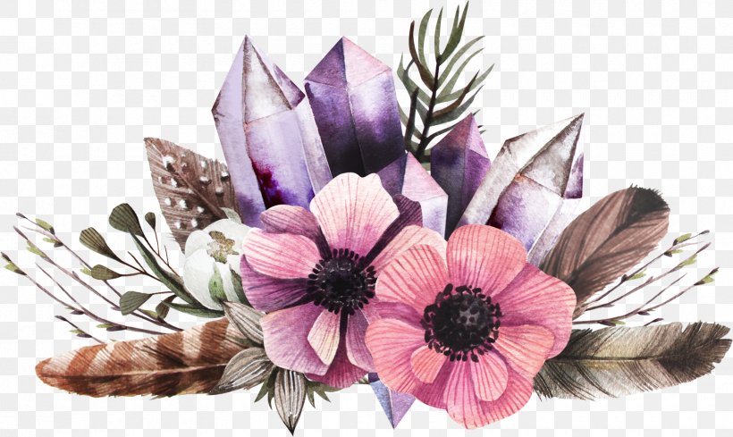 Watercolor Painting Floral Design Illustration, PNG, 1710x1020px, Watercolor Painting, Art, Artificial Flower, Cut Flowers, Drawing Download Free