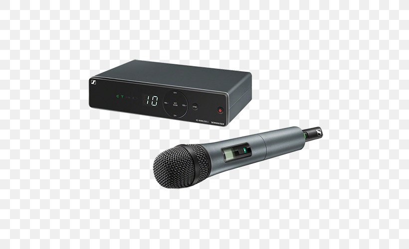 Wireless Microphone Shure SM58 Sennheiser, PNG, 500x500px, Microphone, Audio, Audio Equipment, Electronic Device, Hardware Download Free