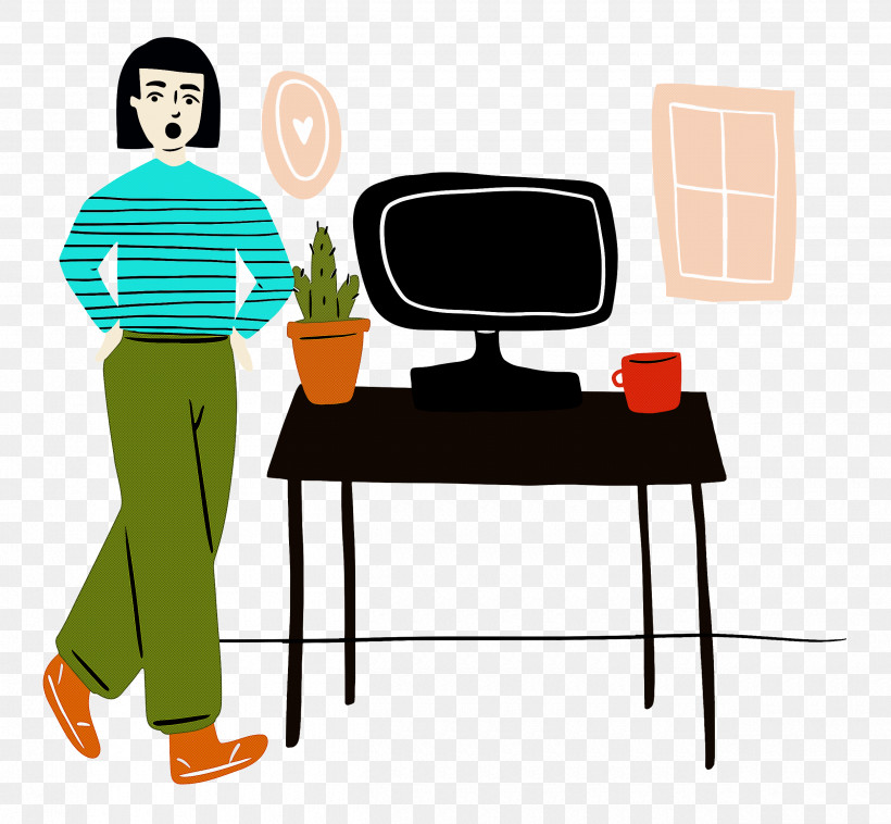 At Home, PNG, 2500x2311px, At Home, Cartoon, Cash, Chair, Credit Card Download Free