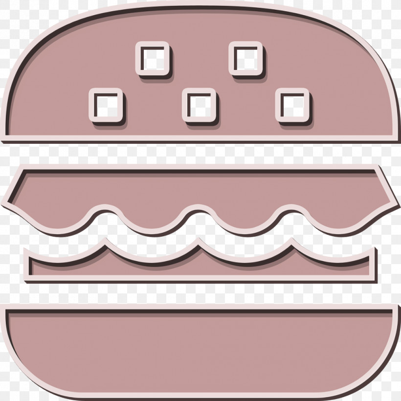 Burger Icon Hamburger Icon Barbecue Icon, PNG, 1032x1032px, Burger Icon, Barbecue Icon, Cartoon, Geometry, Hamburger Icon Download Free