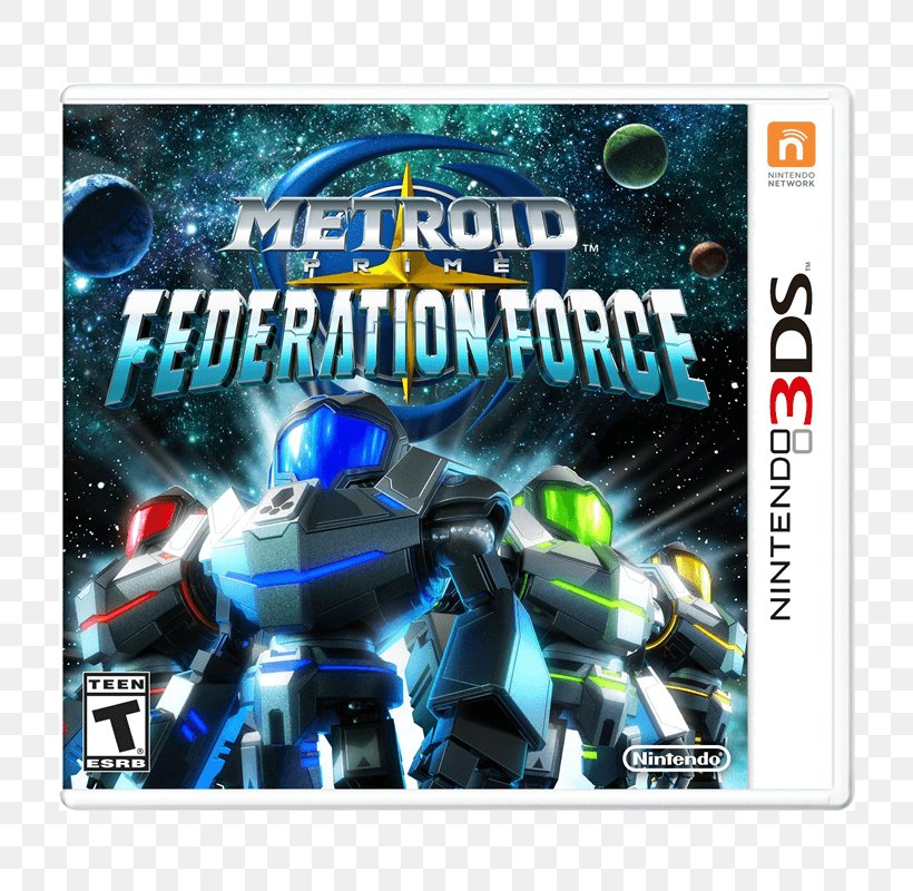 Metroid Prime: Federation Force Metroid: Samus Returns Wii Luigi's Mansion 2, PNG, 800x800px, Metroid Prime Federation Force, Computer Software, Home Game Console Accessory, Metroid, Metroid Prime Download Free