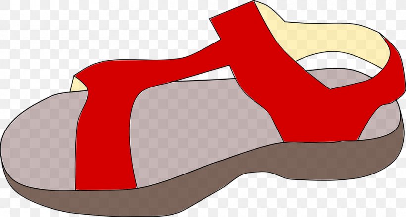 Sandal Flip-flops Shoe Clip Art, PNG, 960x515px, Sandal, Boot, Brand, Court Shoe, Flipflops Download Free