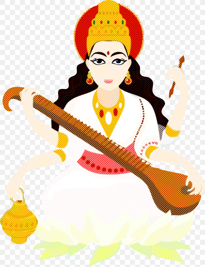 Vasant Panchami Basant Panchami Saraswati Puja, PNG, 2301x3000px, Vasant Panchami, Basant Panchami, Indian Musical Instruments, Musical Instrument, Plucked String Instruments Download Free