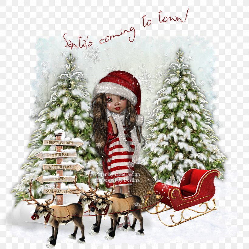Christmas Tree Santa Claus Christmas Ornament Fir, PNG, 950x950px, Christmas Tree, Christmas, Christmas Decoration, Christmas Ornament, Fictional Character Download Free