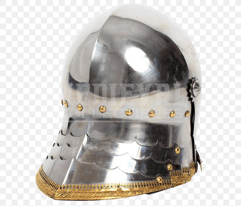 Helmet Sallet Knight Middle Ages Components Of Medieval Armour, PNG, 702x702px, Helmet, Armour, Bevor, Cap, Components Of Medieval Armour Download Free