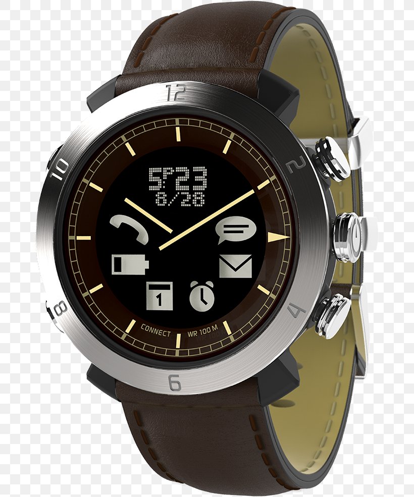 Smartwatch Cogito CLASSIC Amazon.com Leather, PNG, 683x985px, Smartwatch, Amazoncom, Brand, Brown, Clock Download Free