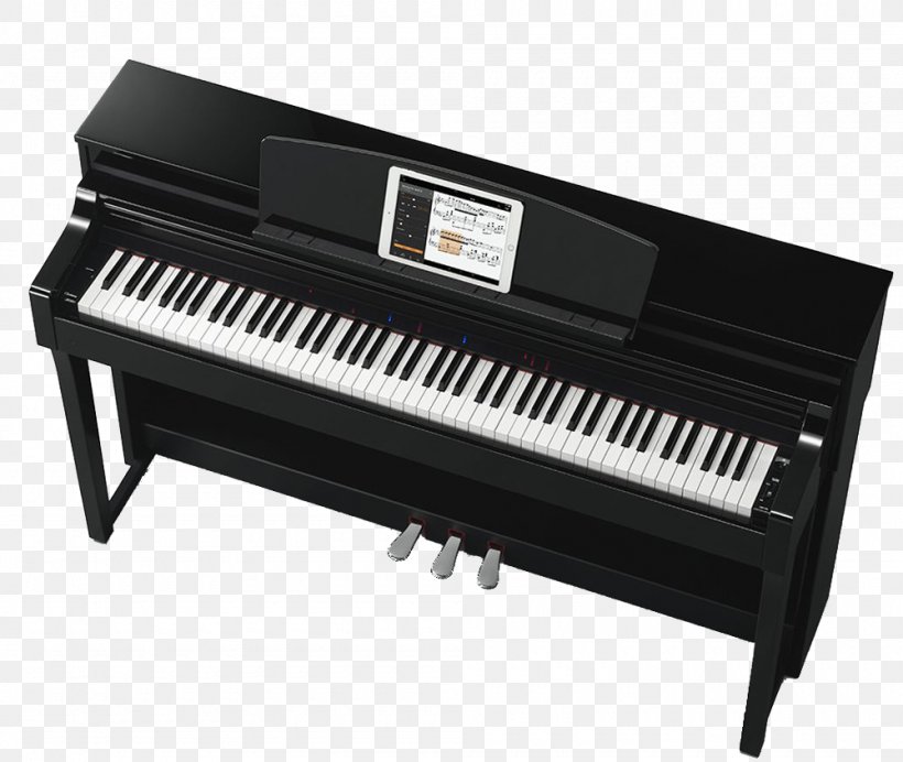 Digital Piano Electric Piano Clavinova Player Piano Yamaha Corporation, PNG, 1000x844px, Watercolor, Cartoon, Flower, Frame, Heart Download Free