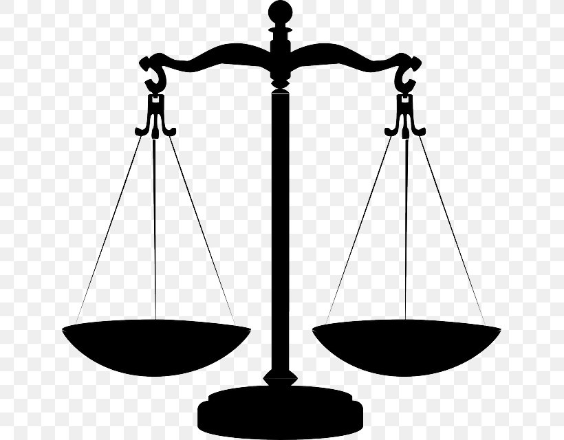 Measuring Scales Lady Justice Clip Art, PNG, 639x640px, Measuring Scales, Area, Balance, Black And White, Court Download Free