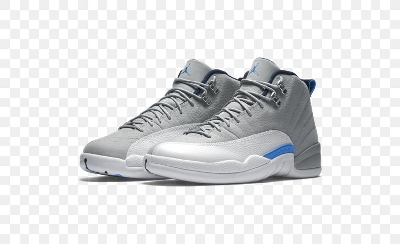 Air Jordan Retro XII Sports Shoes Nike, PNG, 500x500px, Air Jordan, Air Jordan Retro Xii, Athletic Shoe, Basketball Shoe, Blue Download Free
