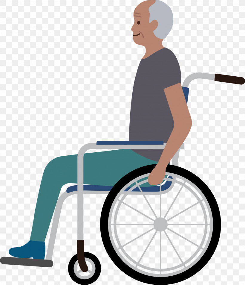 Grandpa Grandfather Wheelchair, PNG, 2584x3000px, Grandpa, Beautym, Behavior, Bicycle, Chair Download Free
