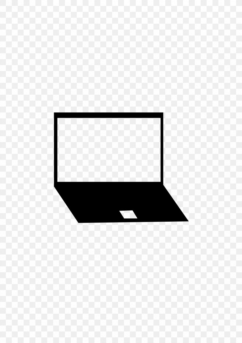 Laptop Clip Art, PNG, 1697x2400px, Laptop, Area, Black, Black And White, Brand Download Free