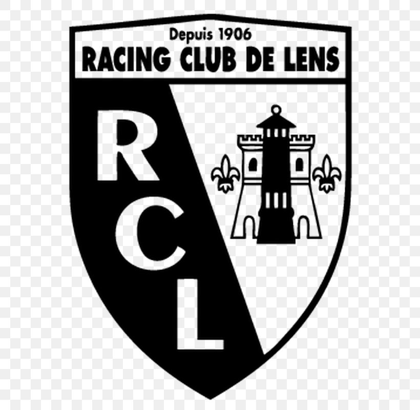 RC Lens Stade Bollaert-Delelis Ligue 2 AS Saint-Étienne FC Sochaux-Montbéliard, PNG, 800x800px, Rc Lens, Aj Auxerre, Area, Black, Black And White Download Free