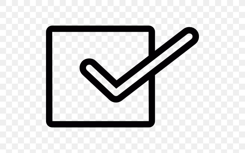 Button Checkbox Check Mark Download, PNG, 512x512px, Button, Area, Black And White, Check Mark, Checkbox Download Free