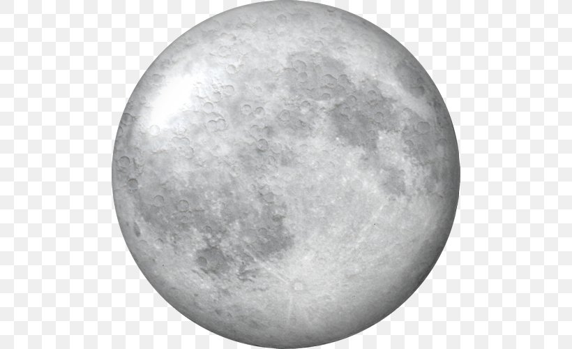 Full Moon Lunar Phase Transparency And Translucency, PNG, 500x500px, Moon, Astronomical Object, Atmosphere, Black And White, Data Download Free