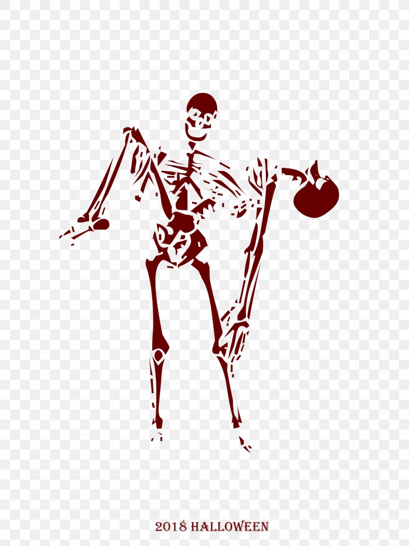 Halloween 2018 Dancing Skeletons ., PNG, 1500x2000px, Watercolor, Cartoon, Flower, Frame, Heart Download Free