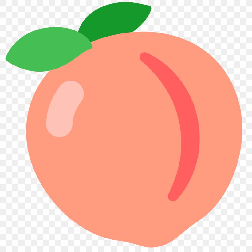 IPhone Emoji Peach Sticker Text Messaging, PNG, 1024x1024px, Iphone, Apple, Apple Color Emoji, Emoji, Emojipedia Download Free