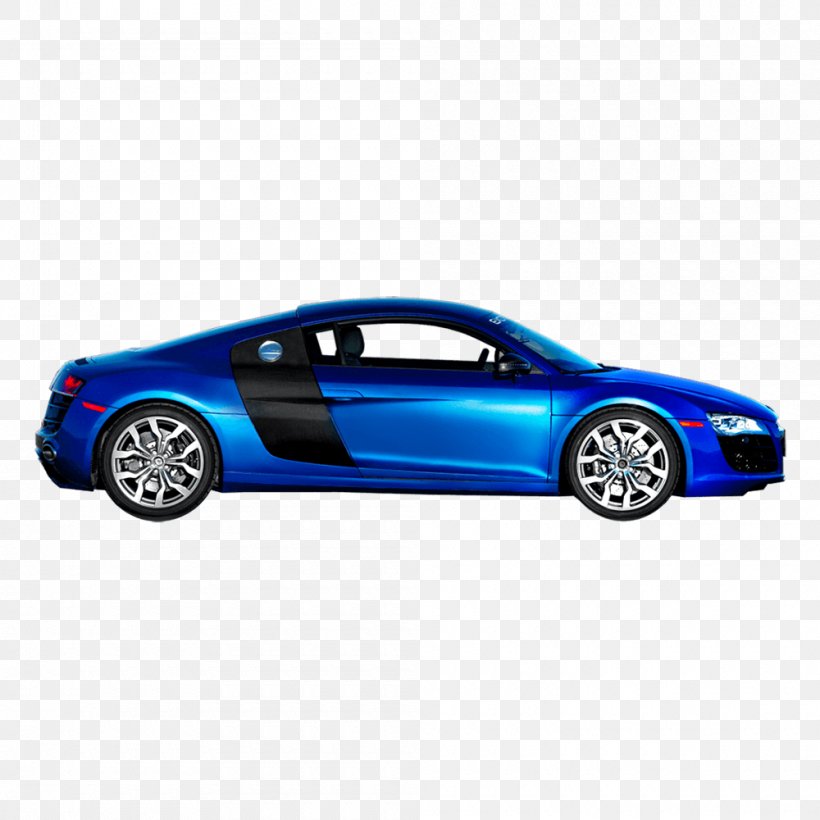 Audi R8 Car Volkswagen Phaeton Lamborghini Gallardo, PNG, 1000x1000px, Audi R8, Audi, Automotive Design, Automotive Exterior, Blue Download Free